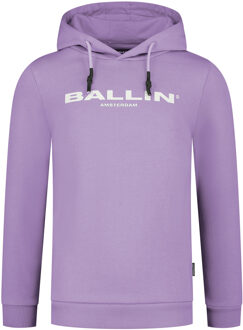 Ballin Jongens hoodie - Paars - Maat 128