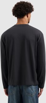 Ballin Original Chest Logo Longsleeve T-shirt Antra  XL Zwart