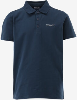Ballin Poloshirt donker blauw - 152/12J;164/14J;176/16J