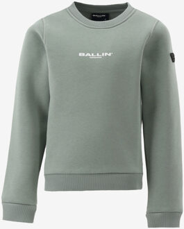 Ballin Sweater SCRIBBLE ICON LOGO groen - 128/8J