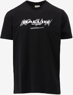 Ballin T-shirt BE ALL IN zwart - M;XS