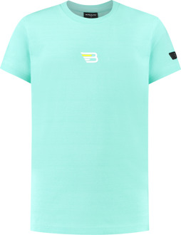 Ballin T-shirt met print - Donker mint - Maat 164