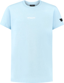 Ballin T-shirt met print - Lt blauw - Maat 140