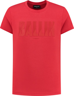Ballin T-shirt met print - Rood - Maat 152