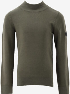 Ballin Trui JUNIOR LOGO BADGE TURTLENECK khaki - 152/12J;164/14J;176/16J