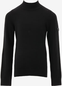 Ballin Trui JUNIOR LOGO BADGE TURTLENECK zwart - 140/10J;152/12J;164/14J;176/16J