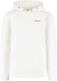 Ballin winter hoodie jongens - off wit - peace of paradise - Maat 140