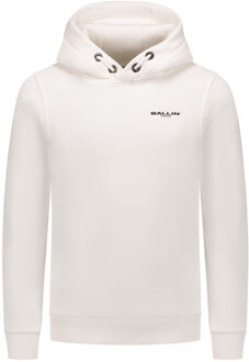 Ballin winter hoodie jongens - off wit - urban jungle - Maat 140