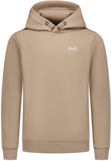 Ballin winter hoodie jongens - taupe - echoes of the urban wild - Maat 164