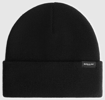 Ballin winter muts jongens - zwart - Maat one size