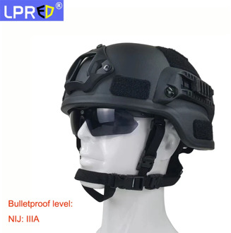 Ballistic ACH High Cut Tactical Helmet Bulletproof Body Armor Aramid Core Helmet Safety Helmet NIJ IIIA MICH FAST 2000B Helmet