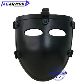 Ballistic Face Mask Bullet Proof Visor NIJ Level IIIA 3A Aramid Bulletproof Tactical Mask NIJ Rated Ballistic Face Cover