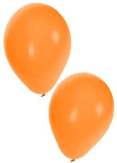 Ballon 50 x oranje nr 10