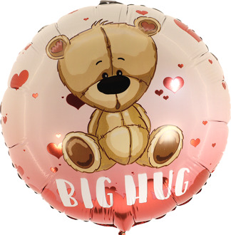 Ballon Big Hug met beertje
