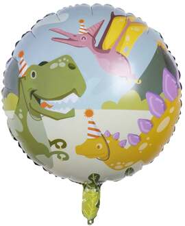 Ballon Dino Junior 45 Cm Folie Multikleur