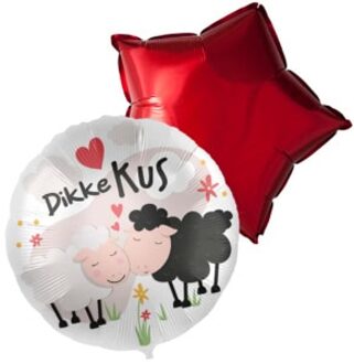 Ballon duo dikke kus schaap