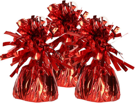 Ballon gewichtje - 5x - rood - 170 gram - helium ballontrosje