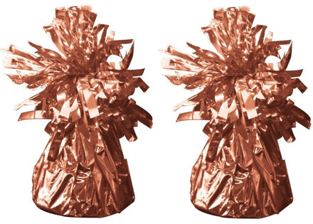 Ballon gewichtje - 8x - rose goud - 170 gram - helium ballontrosje
