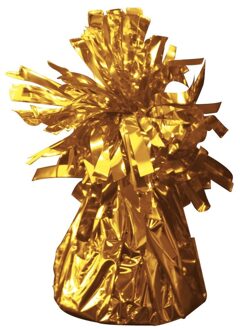 Ballon gewichtjes - goud - 170 gram - helium ballontrosjes Goudkleurig