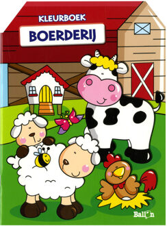 Ballon Kids boerderij kleurboek