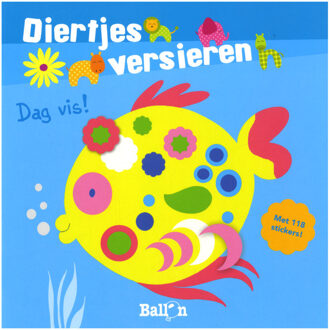 Ballon Kids Diertjes versieren - Dag vis!