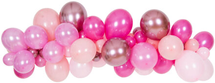 Ballon Slinger Dazzling Pink (62 ballonnen) Roze