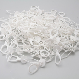 Ballon Sluiters (100st) Wit - Transparant