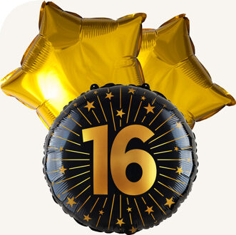Ballon toefje 16e verjaardag