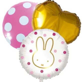 ballon toefje nijntje roze