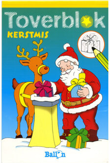 Ballon Toverblok kerstmis