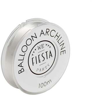 Ballonboog Draad 100m Transparant Wit - Transparant