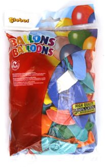 Ballonnen 26cm Multicolor 50 Stuks Multikleur