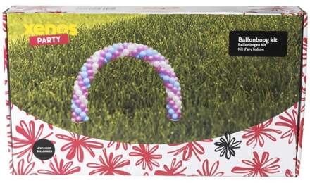 Ballonnen boog set - 44x21x7 cm