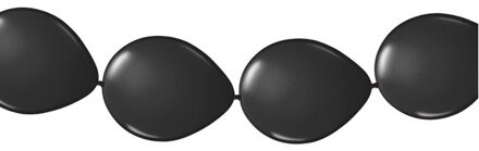 Ballonnen knoop slinger zwart 3 meter