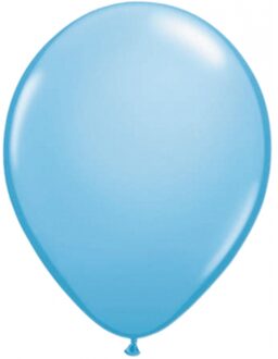 Ballonnen lichtblauw 50x stuks