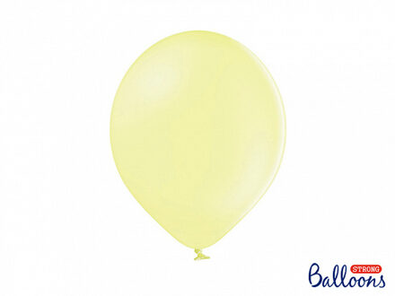 Ballonnen Lichtgeel Pastel (100st) Geel - Beige - Creme