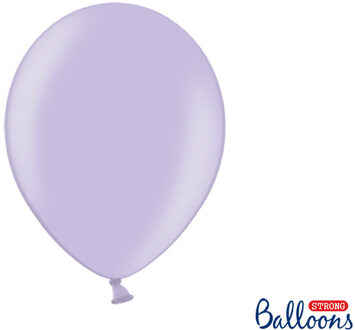 Ballonnen Metallic Strong lila - 30 cm - 10 stuks