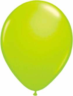 Ballonnen NEON groen 8 stuks