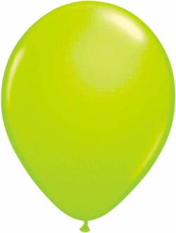 Ballonnen NEON groen 8 stuks