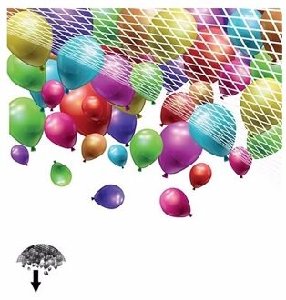 Ballonnen net - voor 200 ballonnen - net om ballonnen te laten vallen Multi