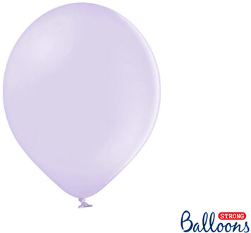 Ballonnen Pastel Licht Lila (50st) Paars - Lila