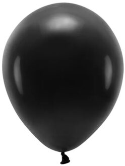 Ballonnen Pastel Zwart Premium Organic 30cm (100st)