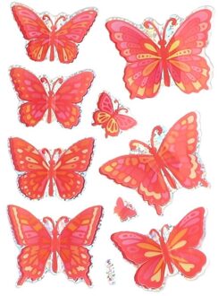 Ballonnen versieren vlinder stickers