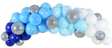 Ballonnenboog Zelf Maken Set Blauw 2m