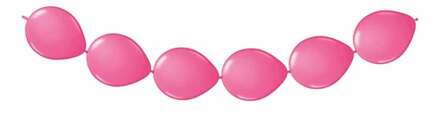 ballonnenslinger 25 cm 3 meter latex roze