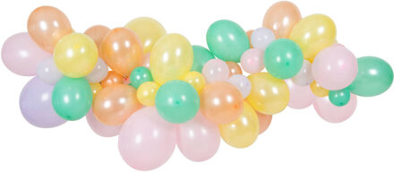 Ballonslinger Unicorns & Rainbows (66 ballonnen) Multikleur - Print