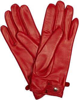 Bally-handschoen Rood