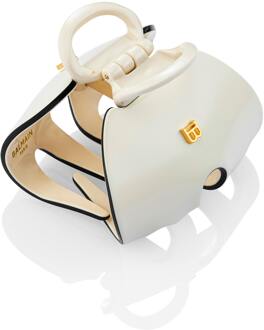 Balmain Accessoires Balmain Hair Clip Imperial White/Black 1 st