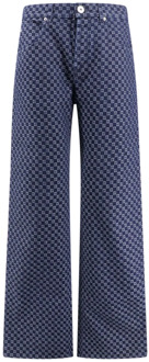 Balmain Blauwe Jeans met knoopsluiting Balmain , Blue , Heren - W31