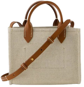 Balmain Canvas handbags Balmain , Beige , Dames - ONE Size